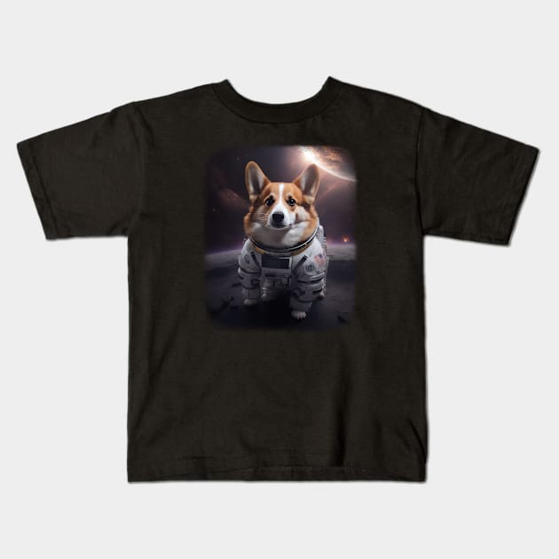 Corgi Kids T-Shirt by MBNEWS